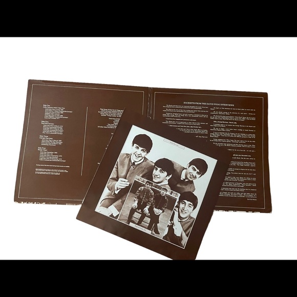 The Beatles Tapes Limited Edition Blue Vinyl RARE Record LP Vintage 1978 - Picture 4 of 4